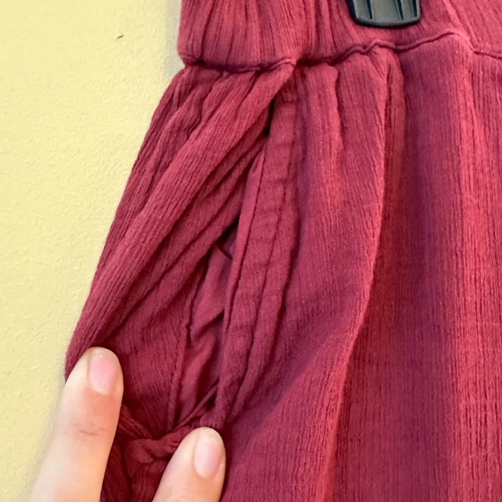 Free People wide legged cotton pants - Picture 4 of 6